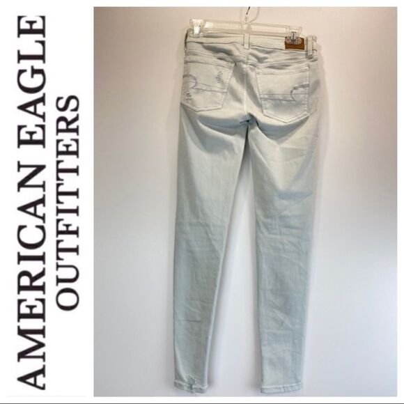 AMERICAN EAGLE Hi-Rise Jegging Jeans SHORT - Picture 3 of 6